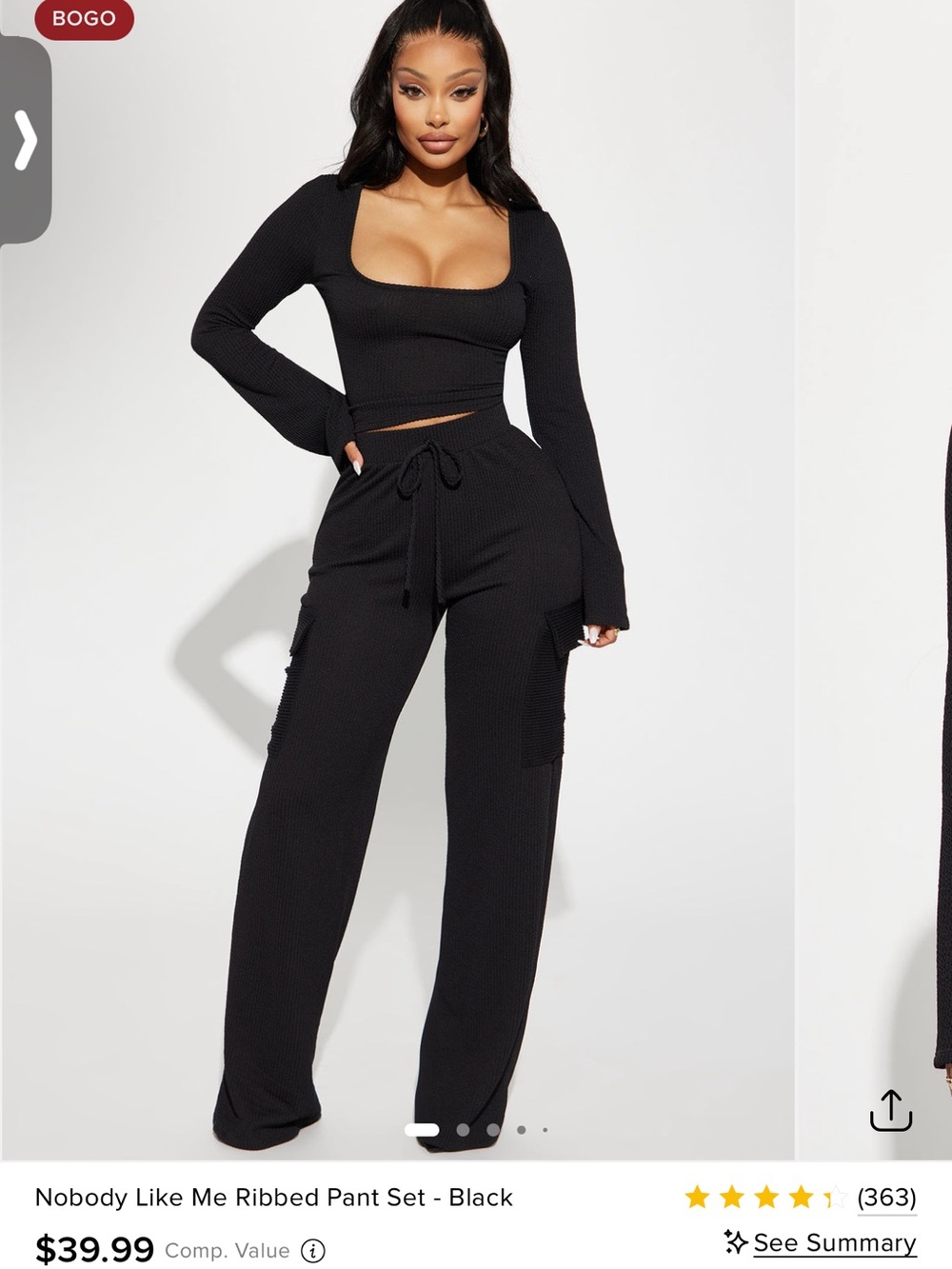 Fashion nova matching set